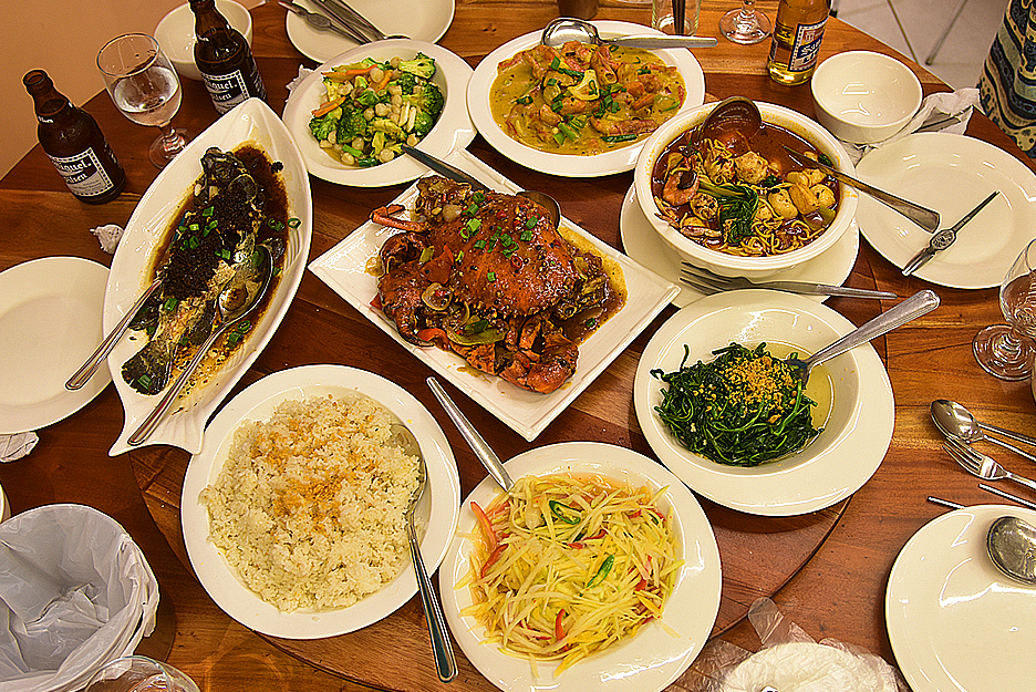 보홀 맛집 쾌적한 로컬여행 추천지 크랩전문씨푸드타운