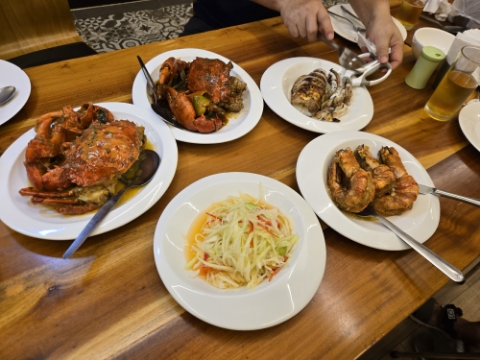 필리핀 보홀 맛집 싱싱함 가득 배터질뻔했던 내돈내산 씨푸드타운