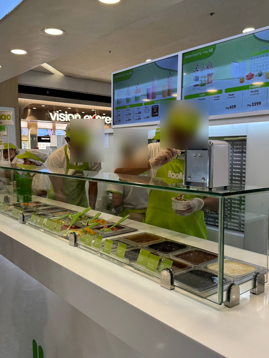 SM몰 야오야오 llao llao #필리핀요아정 #디저트맛집 #가격,메뉴