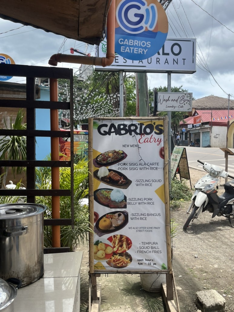 보홀 로컬 맛집 필리핀 현지 가정식 GABRIO’S EATERY