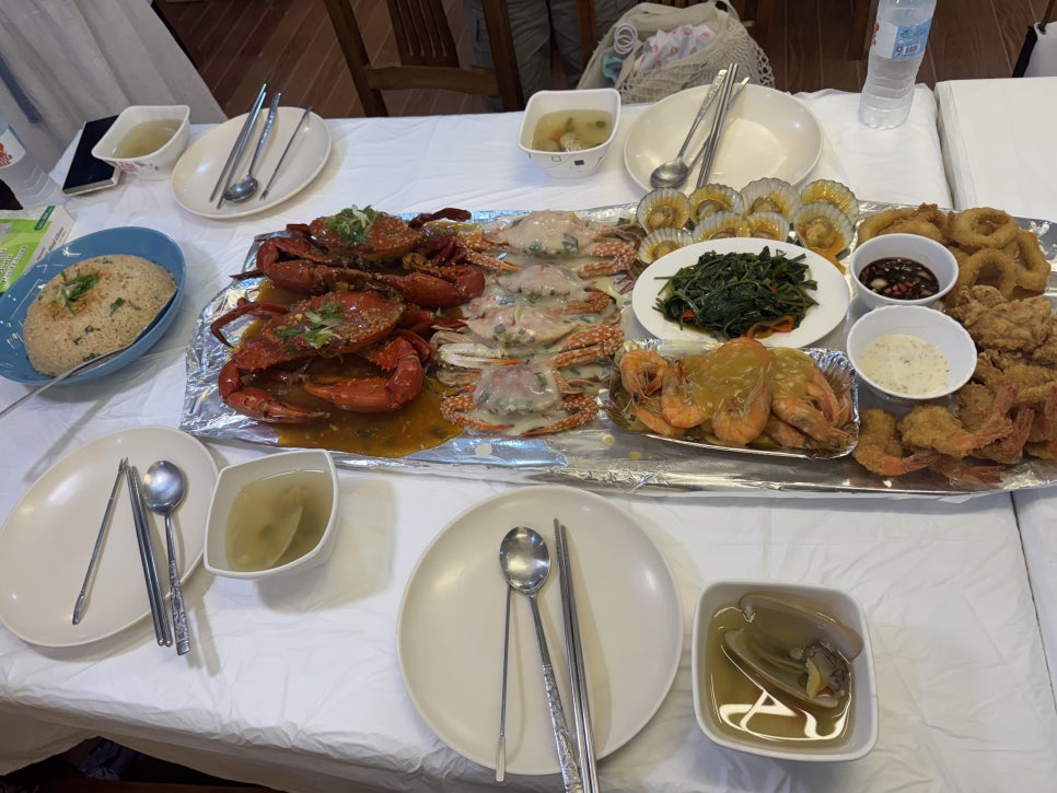 보홀 맛집 몬스터크랩 알로나비치 픽드랍