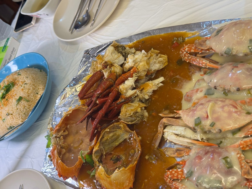 보홀 맛집 몬스터크랩 알로나비치 픽드랍