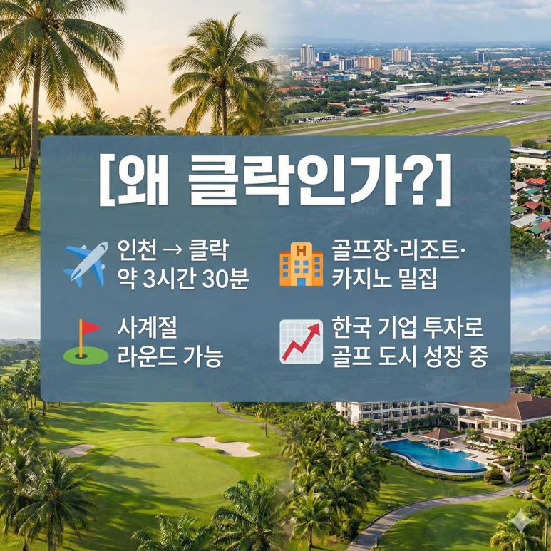 클락 로얄센트럴CC 분양 오픈, 1천만원대 '무기명' 회원권 (필리핀 골프여행)